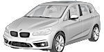 BMW F45 P201E Fault Code